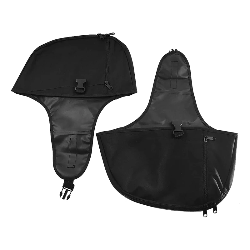 

Motorcycle Engine Guard Leg Warmer Bag Soft Lowers Chap Side Tool Storage Bag for Touring Road King Street Glide