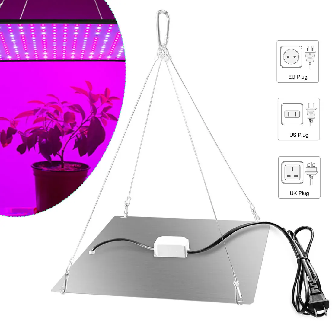 

81/169/256 Beads LED Grow Light For Indoor Plant Growing Lamp Red Blue Full Spectrum Phyto Lamp Hydroponic Plant Promote Growth