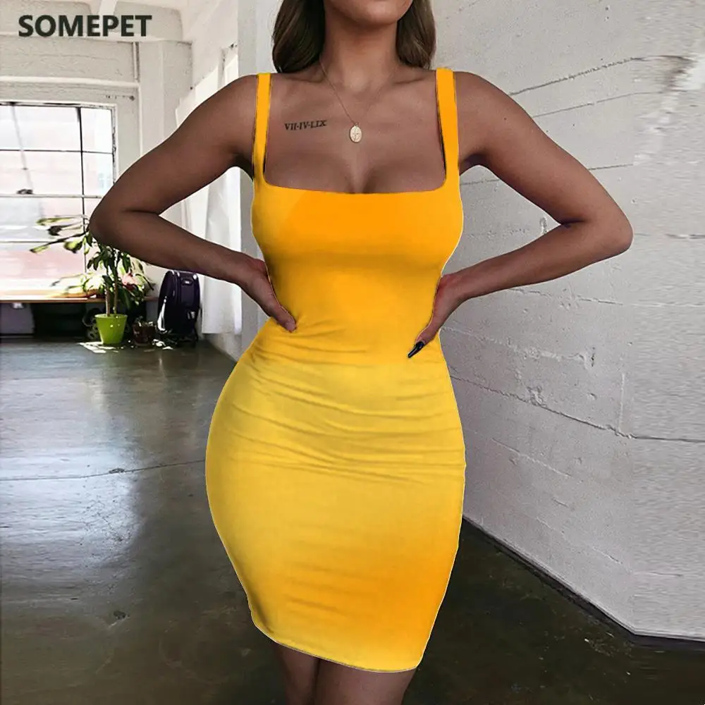 

SOMEPET Psychedelic Dresses Women Abstract Sundress Graphics 3d Print Harajuku Bodycon Dress Womens Clothing Plus Size Short