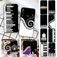 toplbpcs music piano keyboard phone case for huawei honor 7a 7c 8 8x 9 10 20lite fundas coque for honor 10i 20i capa