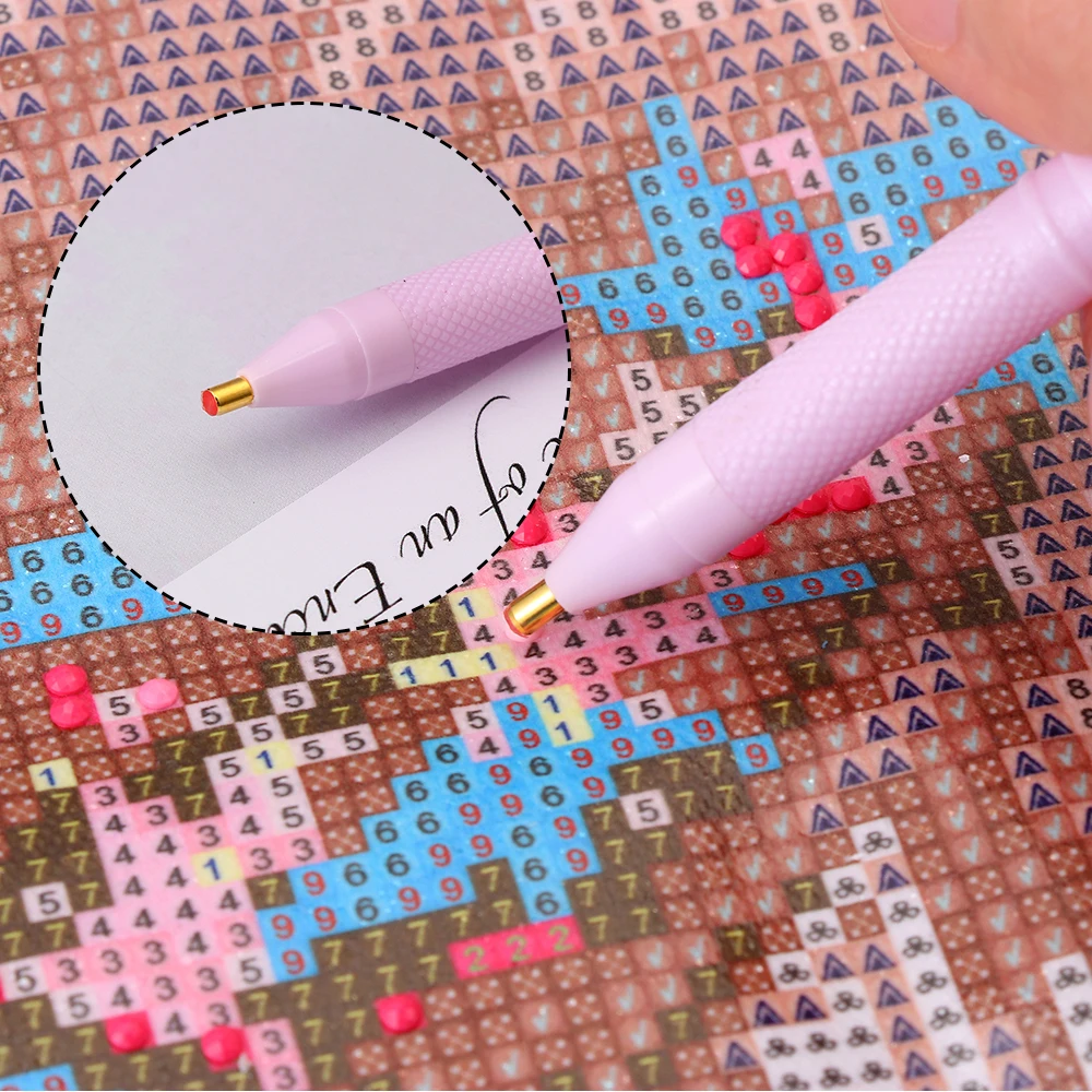 Звездное небо лук корона кристалл 5D алмазная живопись точка дрель ручка DIY