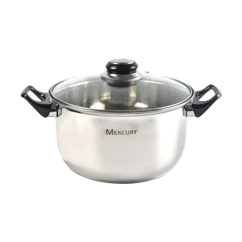 Набор посуды из нержавеющей стали 12 шт. кастрюля кухонные горшки наборы с