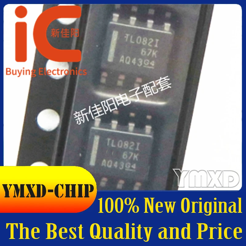 10 шт./лот новый оригинальный tl082чарт Шелковый экран TL082I патч SOP8 op amp в