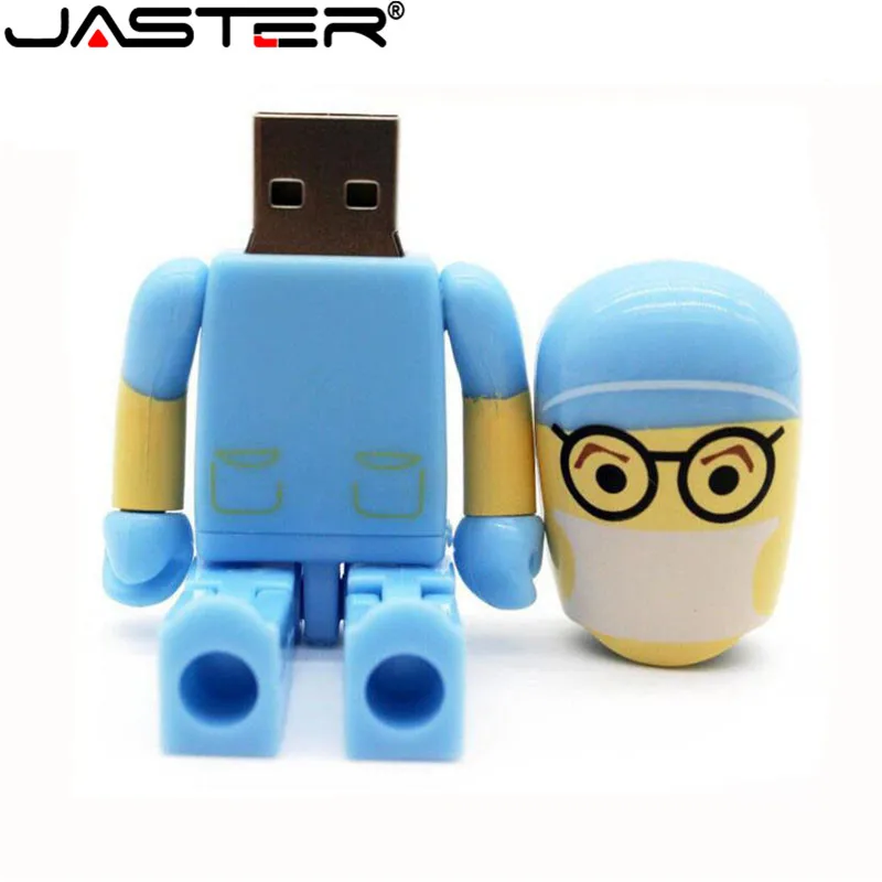 Флеш-накопитель JASTER флеш-накопитель USB 2 0 в виде докторского колледжа 4 ГБ 8 16 32 64 |