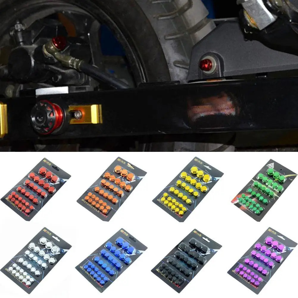 30 шт./компл. крышка винта с головкой декоративные детали для ktm SMC SMCR EnduRo R MC-R Duke 640 LC4
