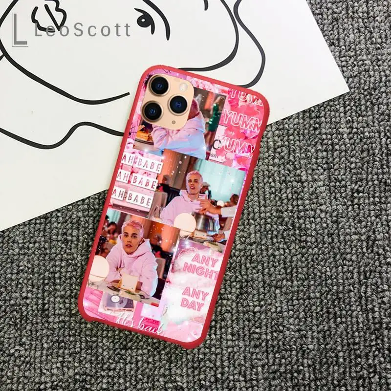 

cool Yummy Justin Bieber Phone Case Candy Color for iPhone 11 12 mini pro XS MAX 8 7 6 6S Plus X 5S SE 2020 XR cover funda shell