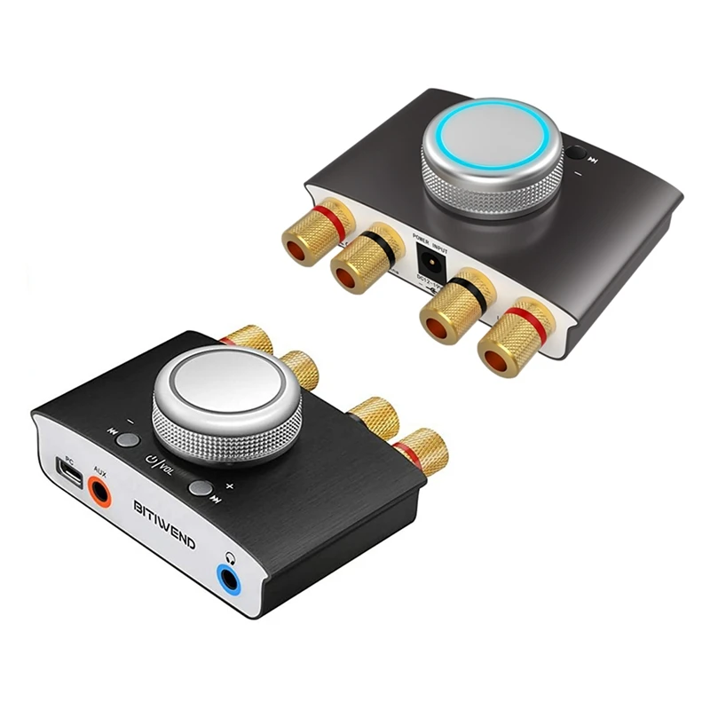 

Lepy Bluetooth Amplifier, 5.0 Number Audio Power Amplifier, Stereo Digital Amp Bluetooth Input,Speaker