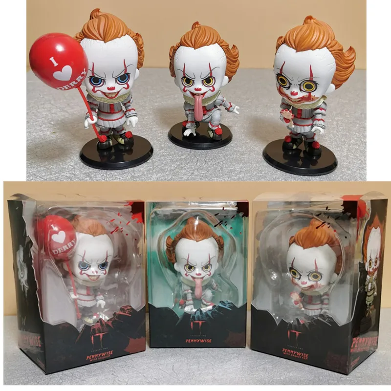 11 см Q версия Pennywise Joker фигурки клоун назад в душу модель воздушного шара
