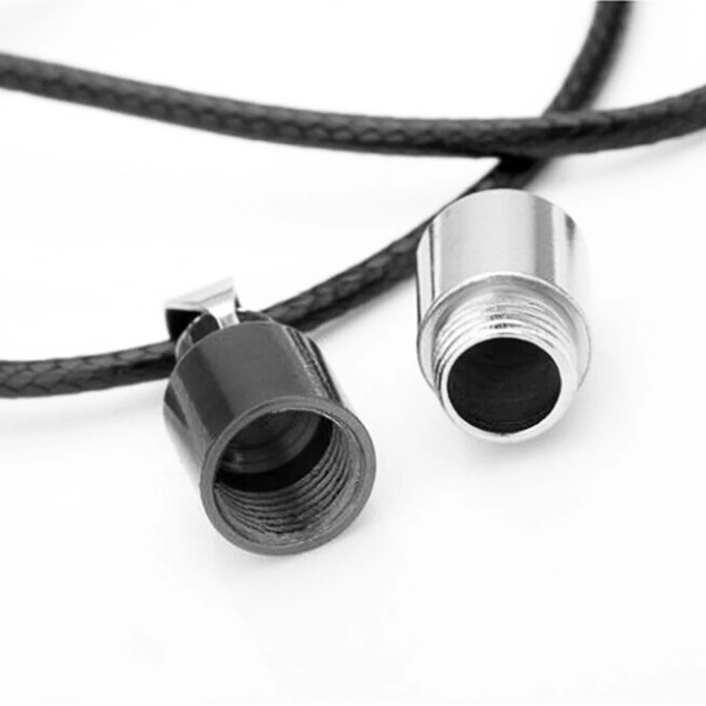 Двойное сердце из нержавеющей Openable таблетки капсулы урн медик кулон ожерелье |