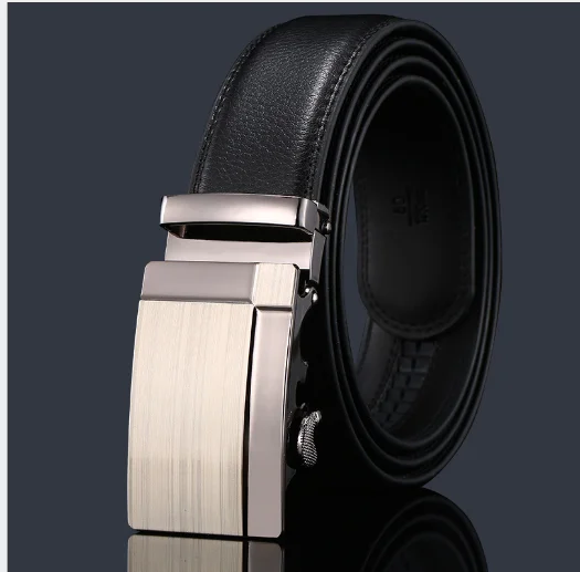 

2021 New Men's Belt Leather Automatic Buckle Cow Belled Men's Skin Belt Business Belt Belt 7806