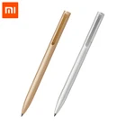 Ручка для подписи Xiaomi, металлическая 100% мм с гладким швейцарским черным стержнем PREMEC и золотымсеребряным прочным стержнем, 9,5 оригинал