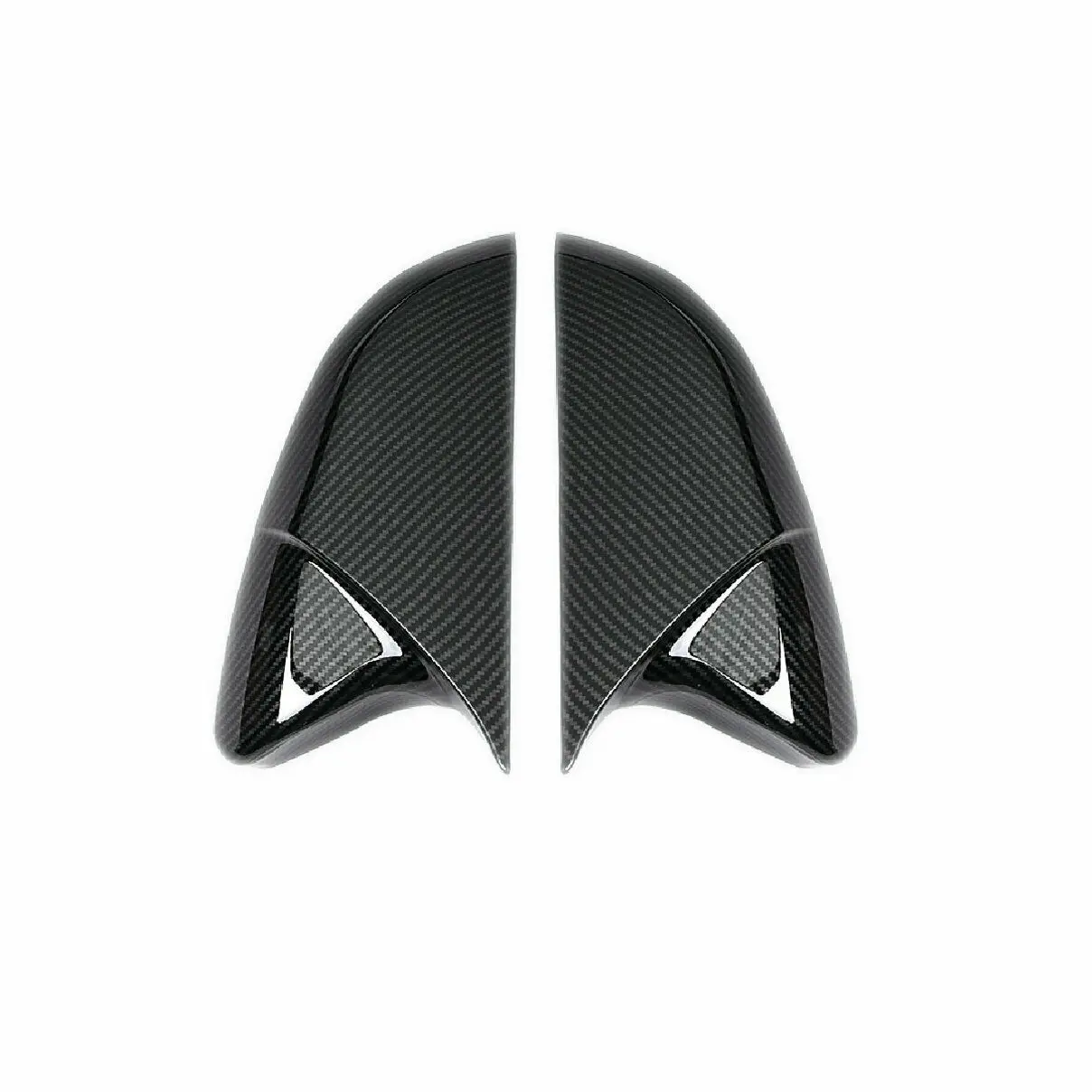 

2Pcs Carbon Fiber Pattern Style Side Mirror Cover For Honda Civic 2016-2020 Modified Mirror Cover Protective Decoration