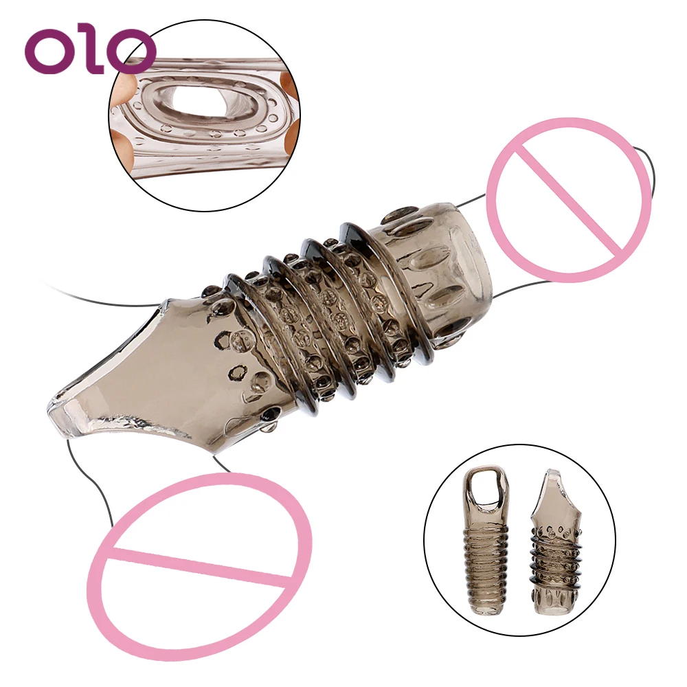 Кольцо для пениса OLO кольцо увеличения задержка эякуляции рукав верности