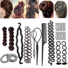 Аксессуары для волос для женщин и девушек, приспособления для прически сделай сам, волшебный женский прибор для плетения, спиральные волосы, шпильки для волос