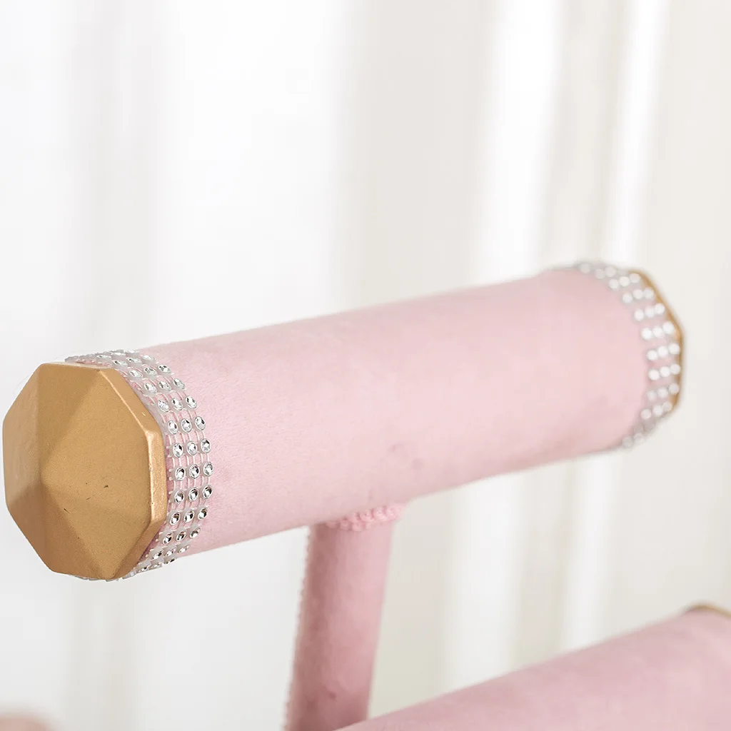 

Practical Multipurpose Resin T-Bar Jewelry Display Holder Stand Organizer Rack Showing Shelf