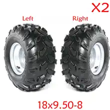 18x9.50-8 шина и обод колеса для ATV багги Quad газонокосилка садовый трактор 150cc 200cc 250cc 300cc переднее заднее