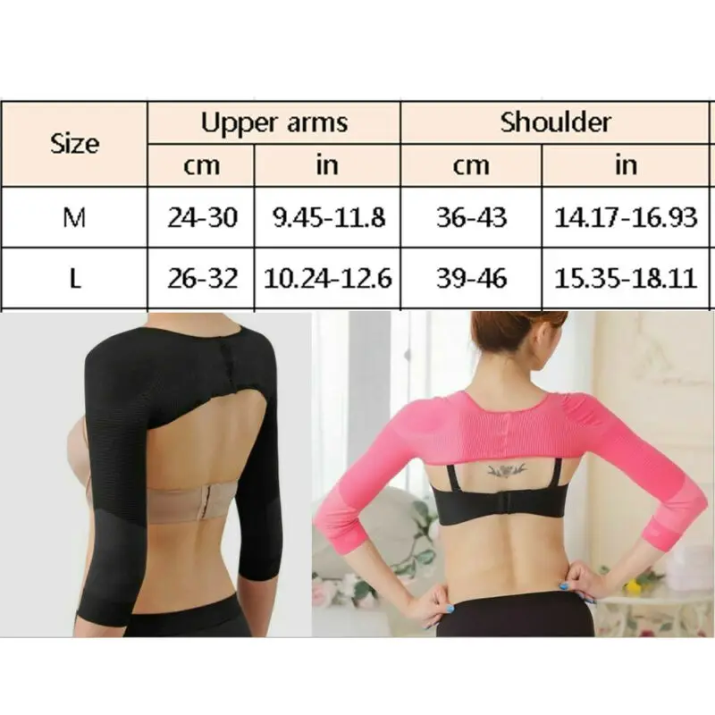 Корректирующее белье для женщин и с длинным рукавом горбом защитой от пояса