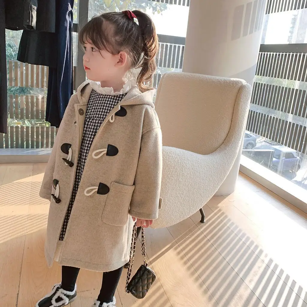 

Children Winter Jackets For Kids Girl Casual Hooded Coat 4 5 6 7 8 Yrs Girls Clothing Outerwear kids Thick Outwear High Quality