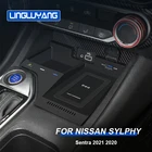 Автомобильное беспроводное зарядное устройство QI для Nissan Sylphy Sentra 2021, 2020, 10 Вт, быстрая зарядка телефона