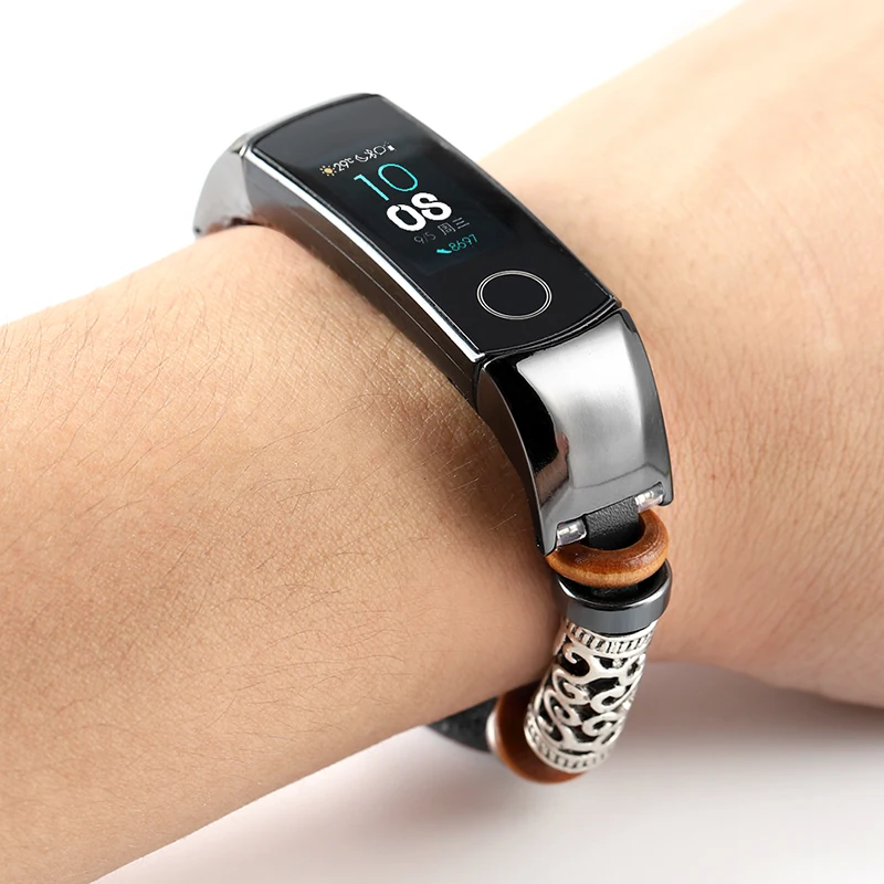 7774 Металлический браслет для huawei honor band 5 Миланская петля ремешок для honor band 4 сменный ремешок магнитная пряжка регулируемый размер - Цвет: 7774