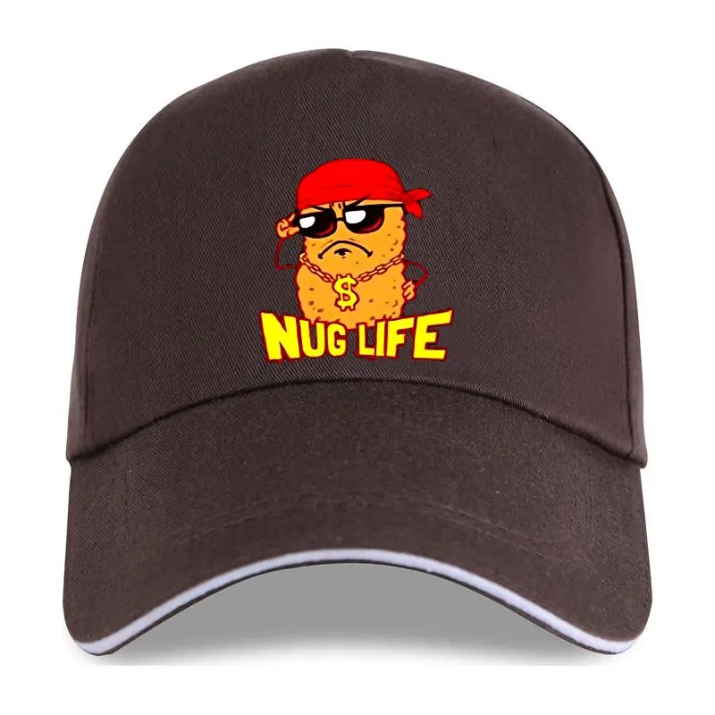 

New Graphic Nug Life | Funny Chicken Nuggets Baseball cap Fashion 2021 Crew Neck