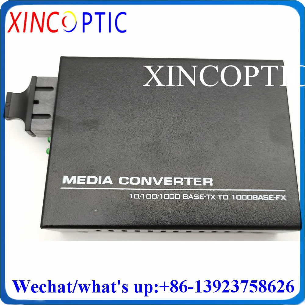 10/100/1000 м 60 км гигабитный нм Ethernet волоконно-оптический медиа-конвертер
