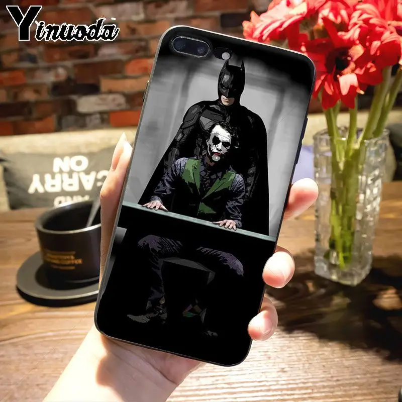 Yinuoda Joker распродажа Роскошные крутые аксессуары для телефонов Чехол для iPhone 7plus 6S 6plus 7 8 8Plus X XS XR XS MAX 5S 11 11pro max чехол