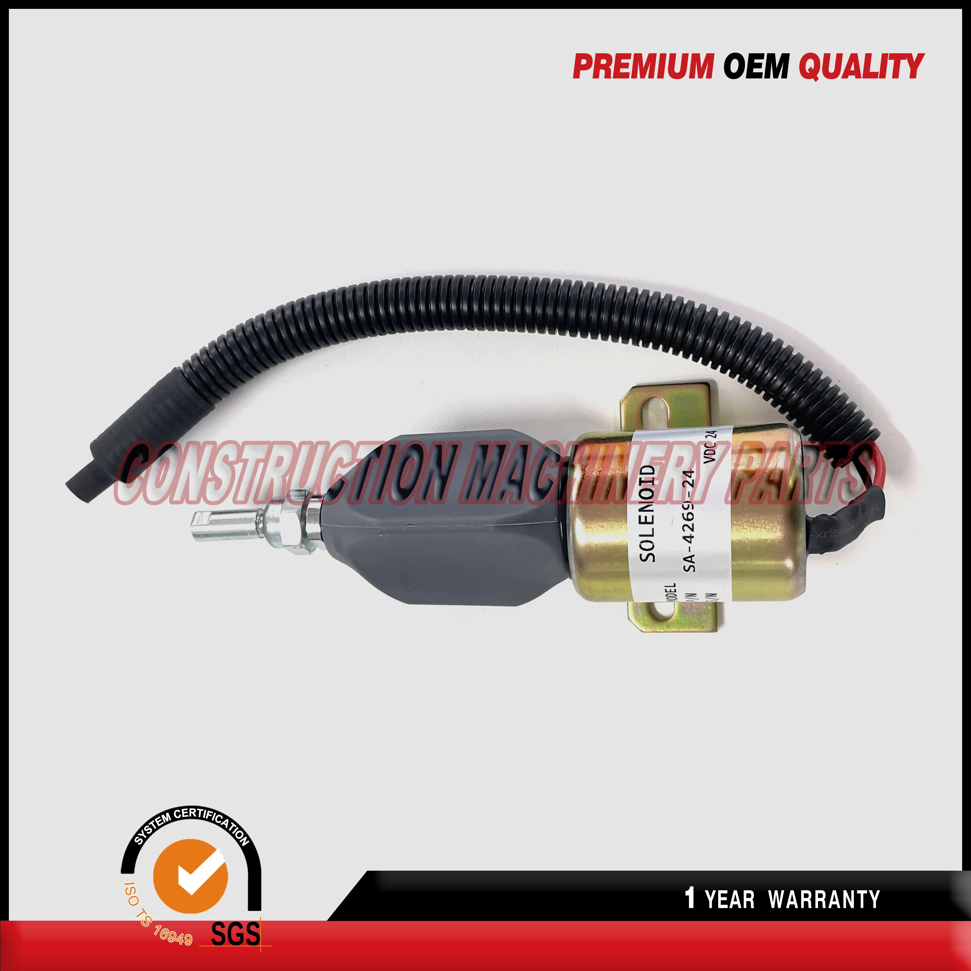 Новый стоп-электромагнитный клапан для Mitsubishi SA-4269-12 12 В SA-4269-24 24 600-815-7550