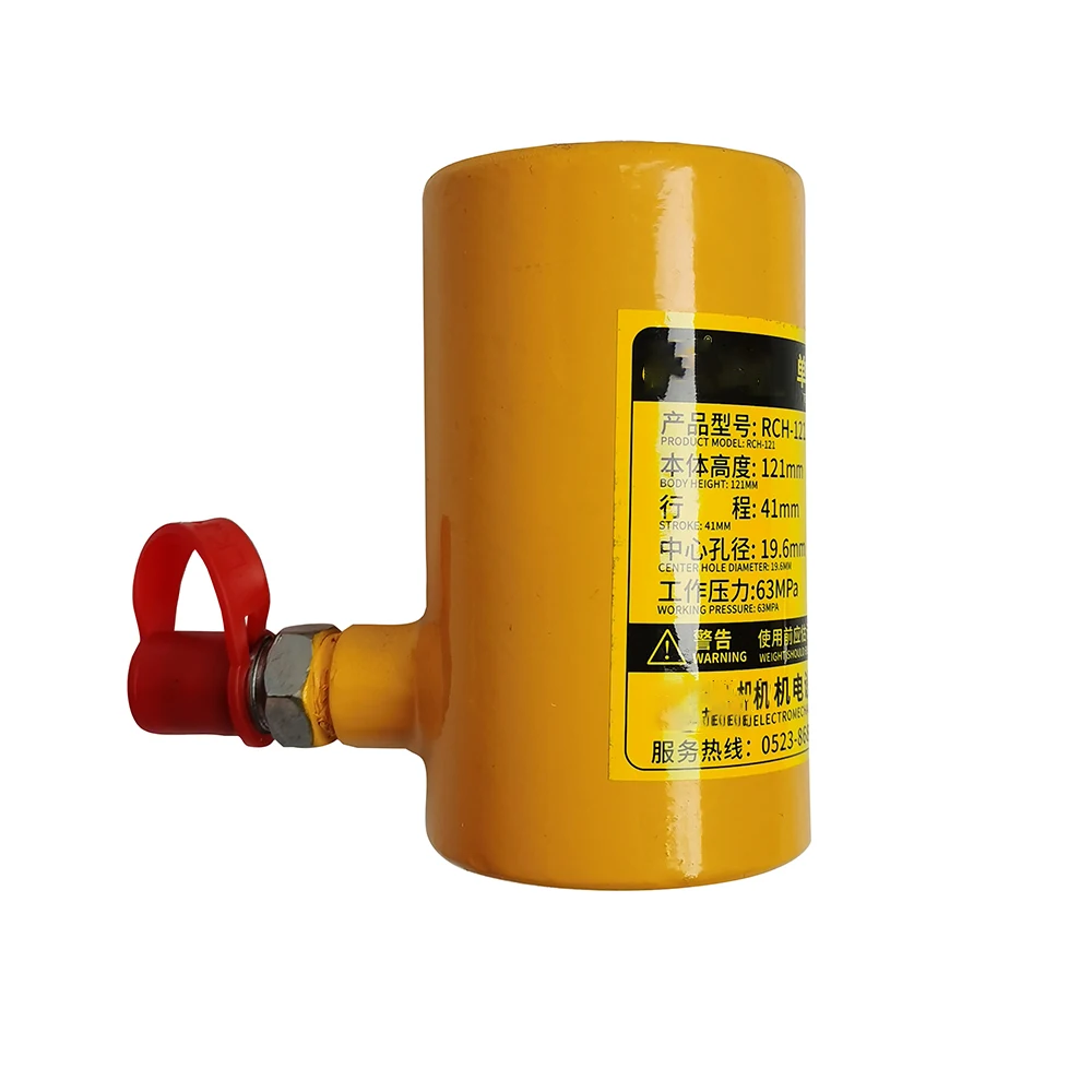 RCH-121 12T 41 мм полый гидравлический домкрат односторонний RCH отдельный цилиндр