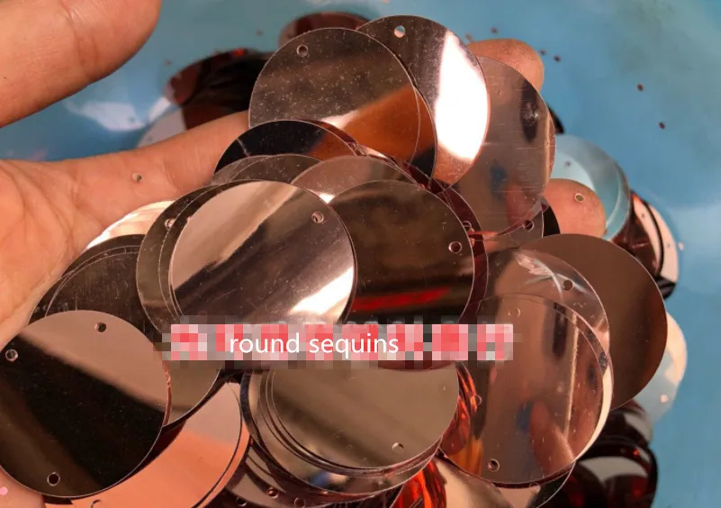 Швейные принадлежности с двойным отверстием розовые золотые блестки Шампанское