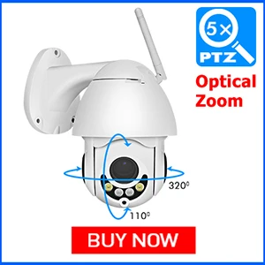 Hiseeu 1080P Беспроводная PTZ скоростная купольная IP камера WiFi наружная двухсторонняя аудио CCTV камера безопасности Видео сетевая камера видеонаблюдения P2P