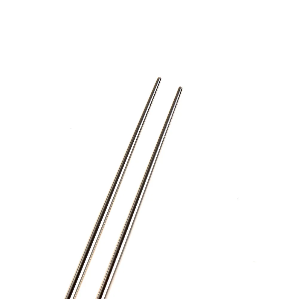 1 пара сверхдлинных палочек для еды из нержавеющей стали палочки суши жарки лапши