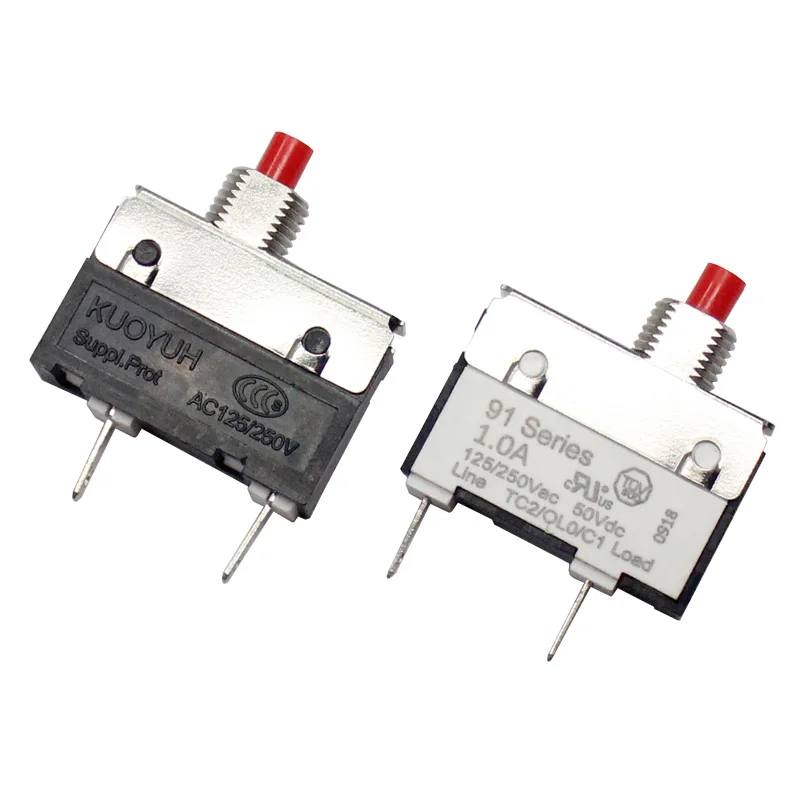 

Kuoyuh 0.5A1a 1.5A 2a 3a 4a 5a 6a 7a 8a 9a 10a Overload protector Miniature Circuit breaker button switch