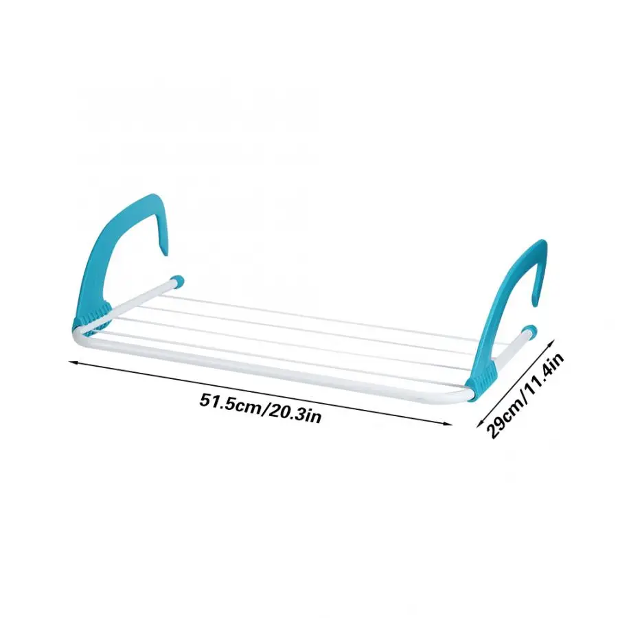 Уличная Складная регулируемая сушилка для хранения вешалка одежды портативная