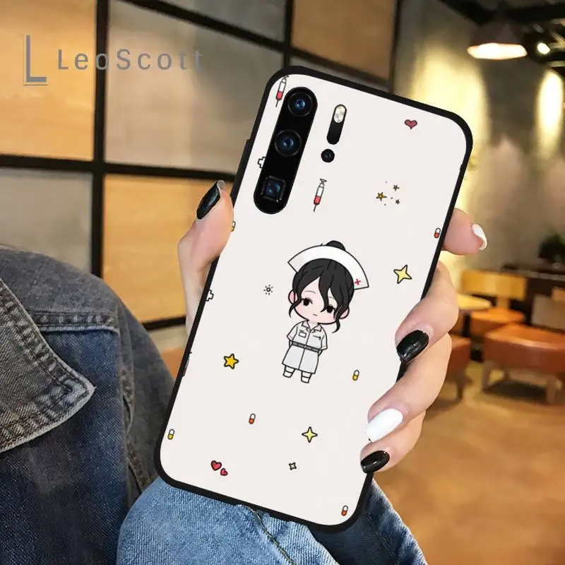 

Medicine Doctor Nurse Phone Case For Huawei honor Mate P 9 10 20 30 40 Pro 10i 7 8 a x Lite nova 5t