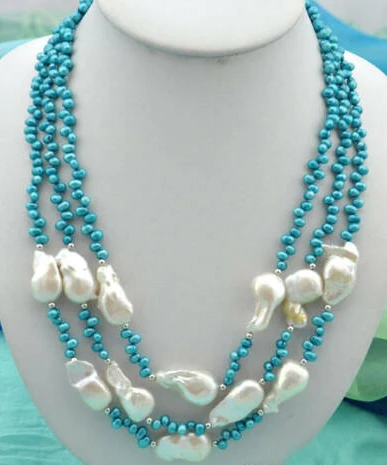 

Женское Ожерелье с натуральным жемчугом, длиной 22 дюйма, 5-6 мм