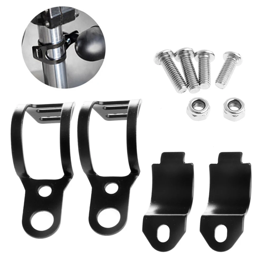 

2Pcs Clamp Motorcycle Fork Ear Turn Signal Light Mount Brackets Holder New Sell