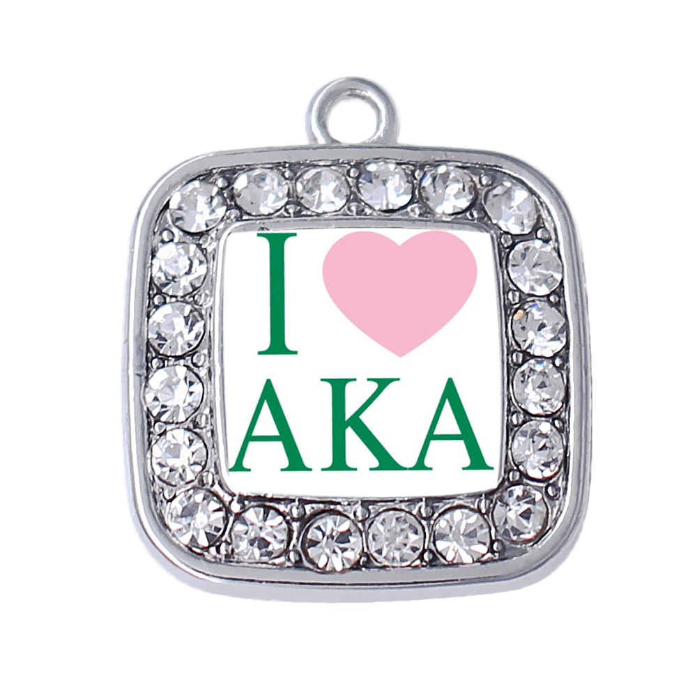 Тонкие Стразы инкрустированные Прозрачной Эмалью я люблю наклейки очарование