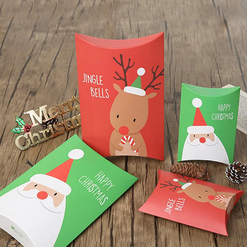 Элегантные вечерние подарочные коробки для сладостей 1 шт. рождественские