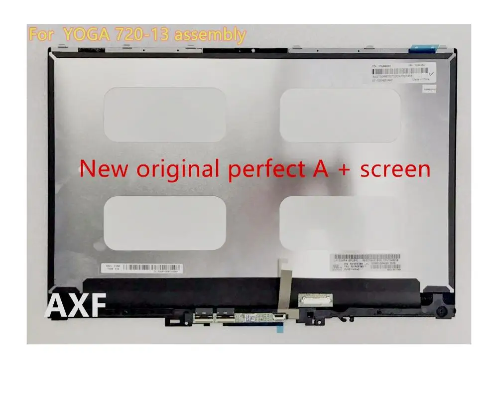 Сенсорный ЖК-экран со светодиодной подсветкой 13 3 дюйма в сборе с рамкой для Lenovo