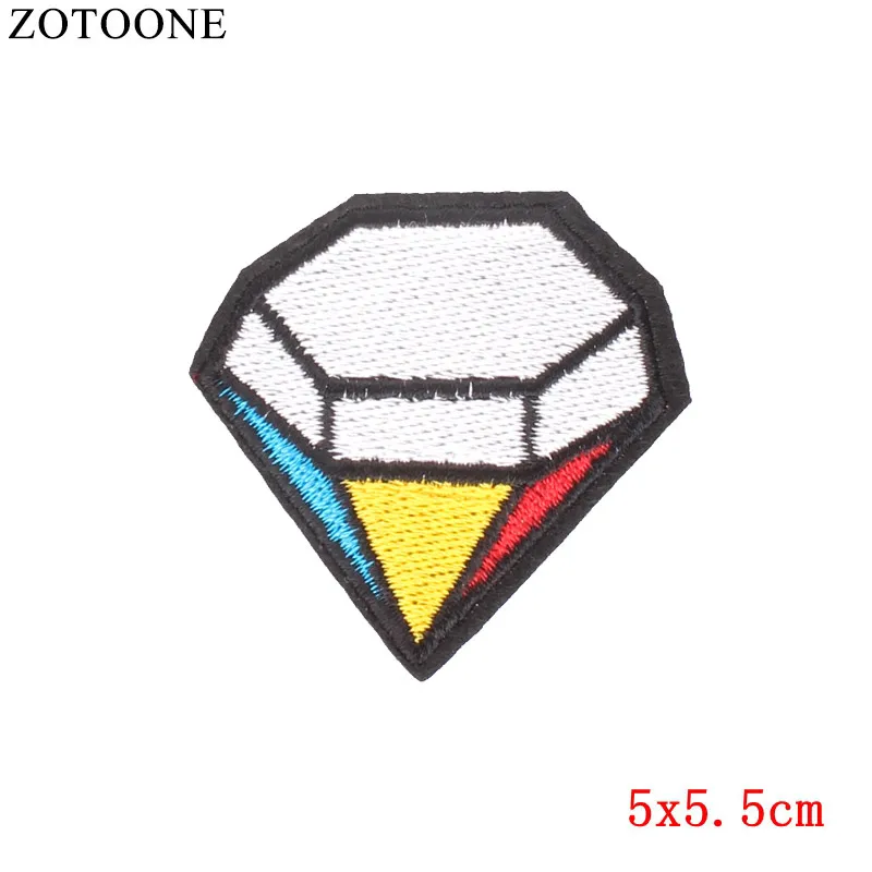 Единорог алмаз сердце патч шить стикер Дешевые Вышитые милые патчи фрукты железо