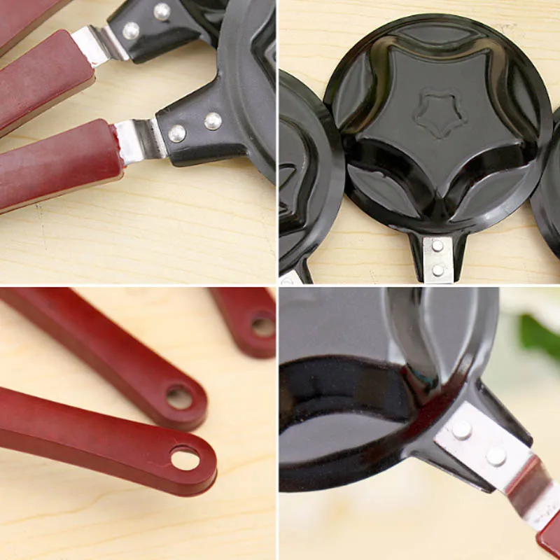 

New Cute Nonstick Egg Mould Pans Cooking Tools Mini Kitchen Accessoories Breakfast Egg Frying Pans Cute Shaped 1 PC