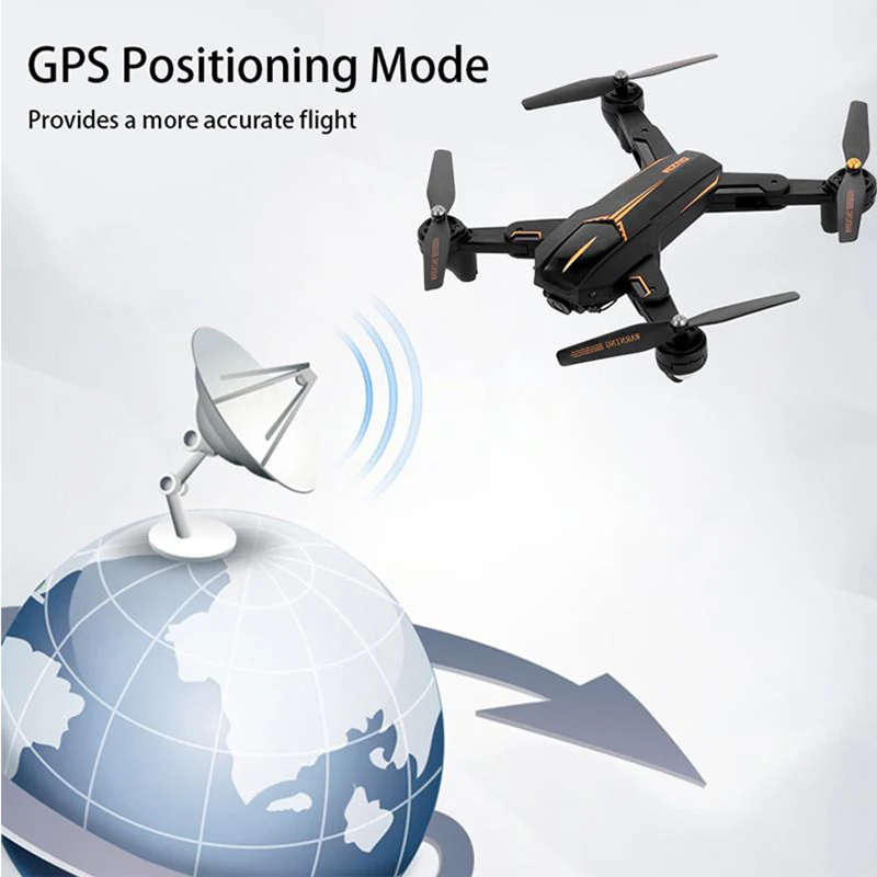 Дрон с камерой 5G Wi-Fi FPV 4K GPS функция умного потока длительное время полета |