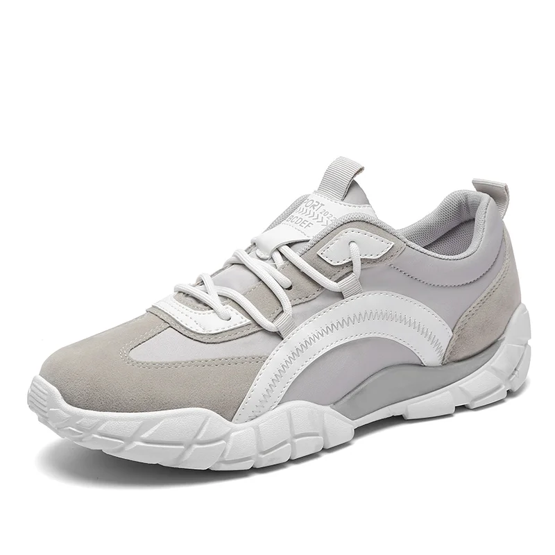 

Breathable Comfort Men Casual Sneakers Grey All-Match Non-Slip Mesh Shoes Walk Jogging Freely Sport Shoes Trainers Fast Shipping