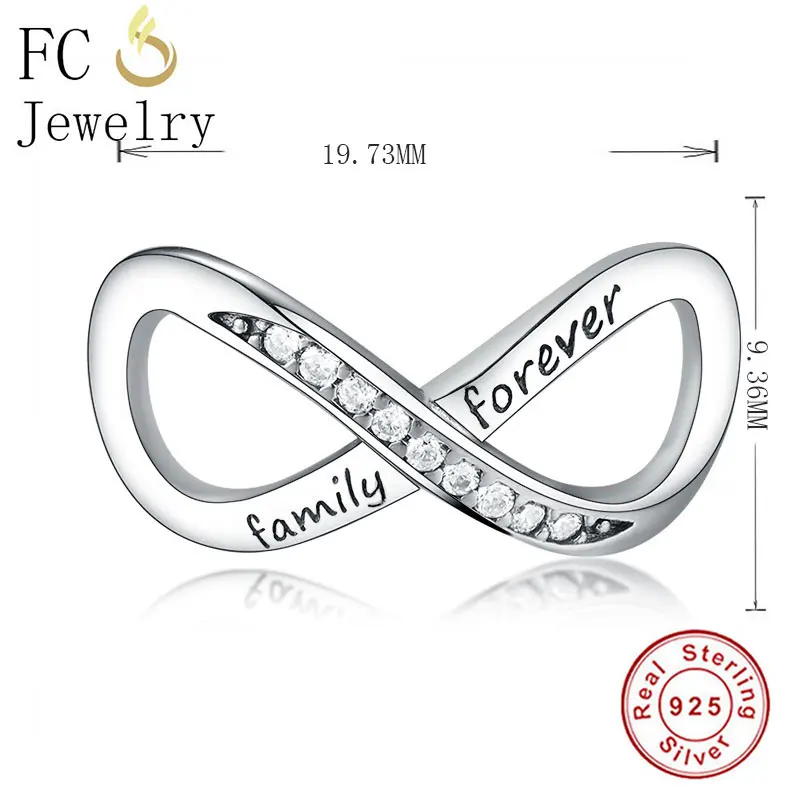 FC ювелирные изделия подходят оригинальные Pandora шармы браслет 925 Стерлинговое