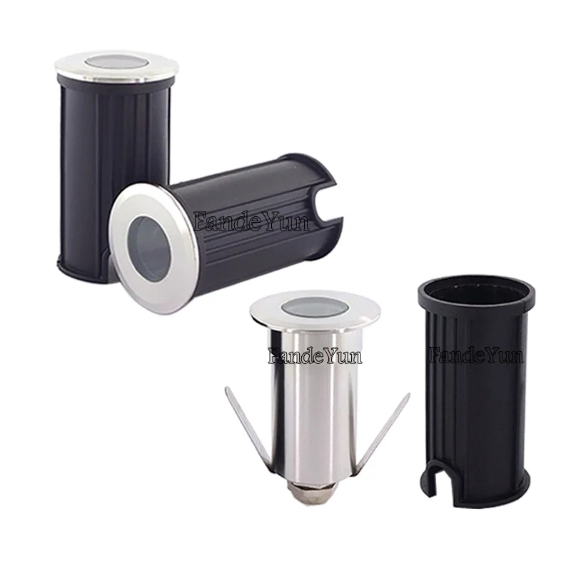 IP68 светодиодный подземный светильник 1 Вт 3 напольный для сада дорожки уличный