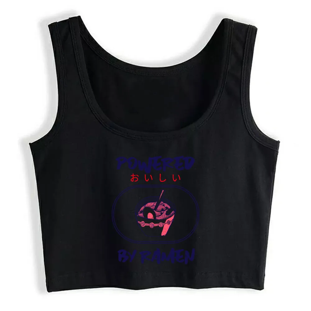 

Crop Top Women Noddle Powered Harajuku Tank Top Women Comic Women Clothes
