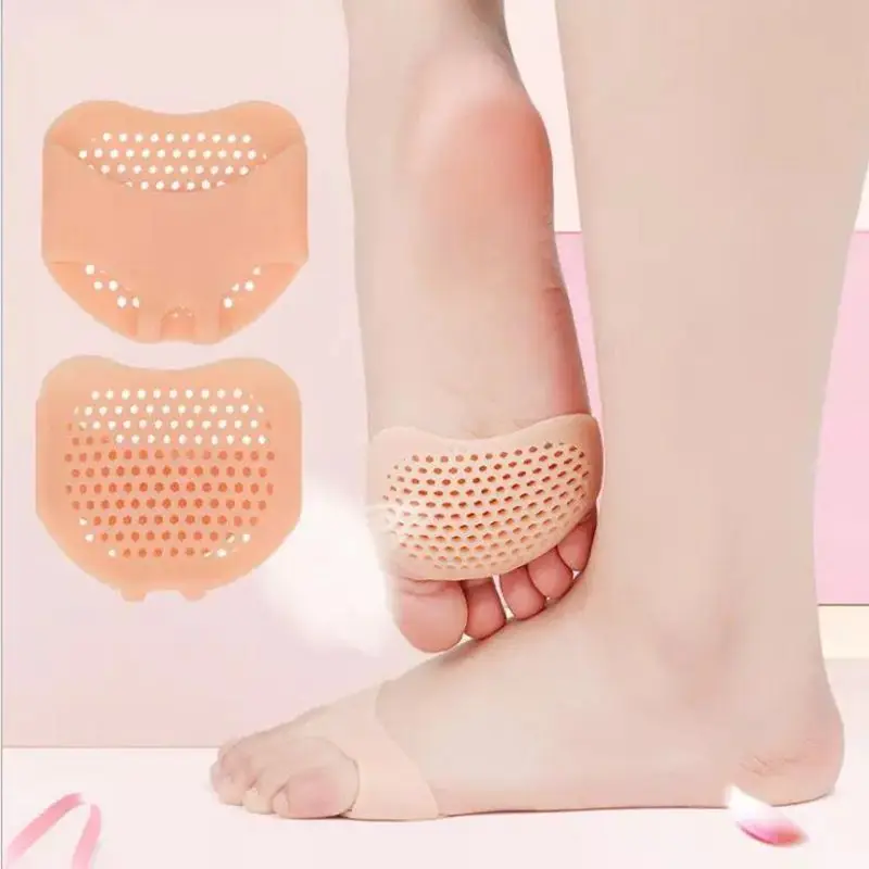 

USHINE 1 Pair Separator Bunion Bee Hive Shaped Forefeet Sleeve Cushions Metatarsal Cushions For Feet Pain Relief Foot Care Socks