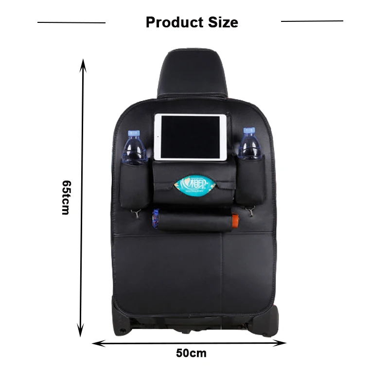 Автокресло сумка для хранения кожа спинка сиденья сумку организатор карманы