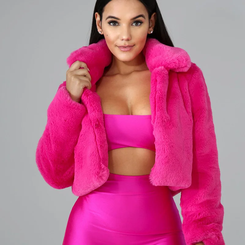 Пальто из искусственного меха плюшевая шерстяная пушистая куртка 2020 новая